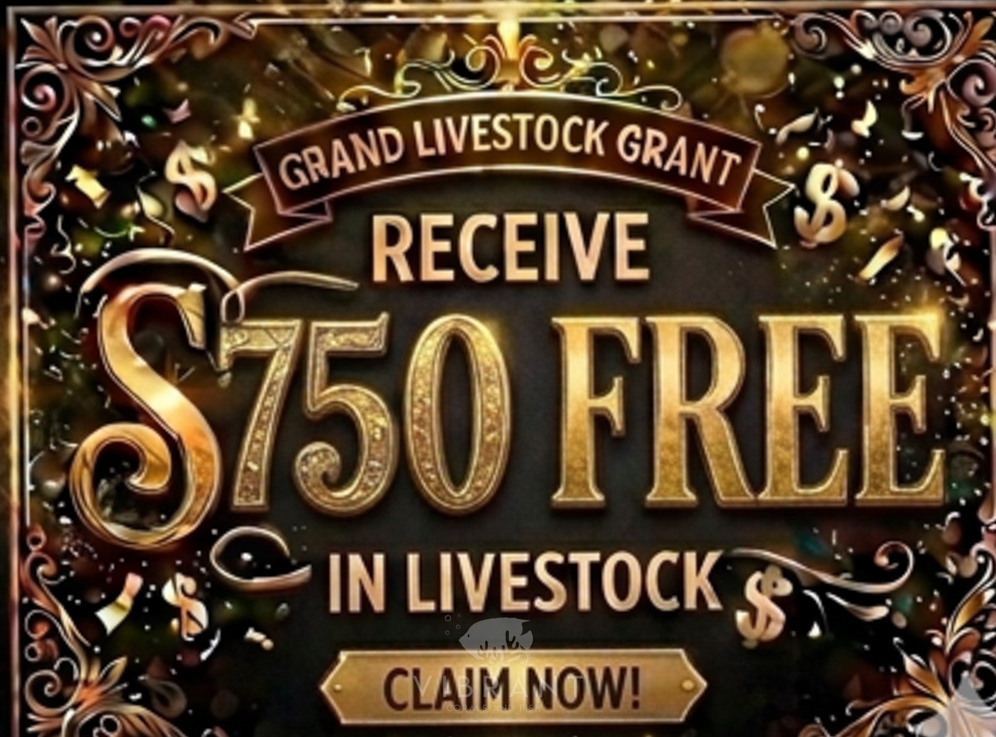 Spend $4000 Receive Additional $750 We Pick Livestock